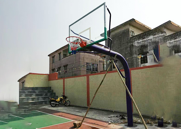 固定籃球架