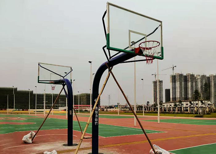 固定籃球架