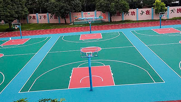 丙烯酸球場材料