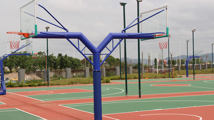 籃球架安裝籃球架圖片