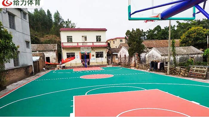 彩色籃球場(chǎng)造價(jià)