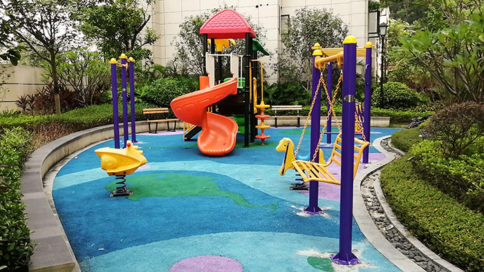 小區(qū)兒童滑梯廠家