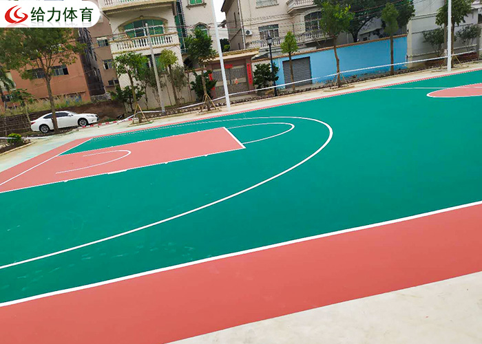 彩色籃球場(chǎng)造價(jià)