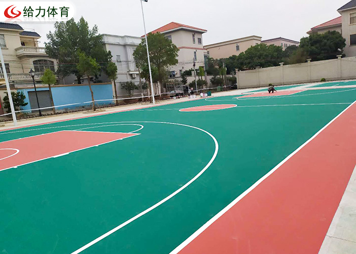 彩色籃球場(chǎng)造價(jià)
