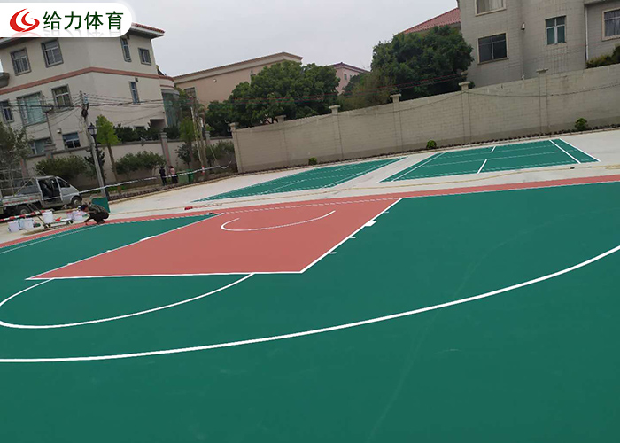 彩色籃球場造價(jià)